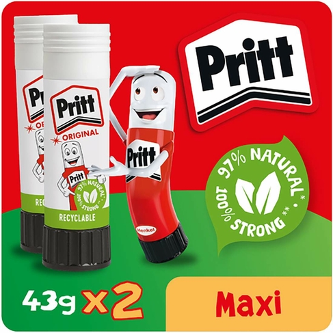Pritt Glue Sticks 43g x 2