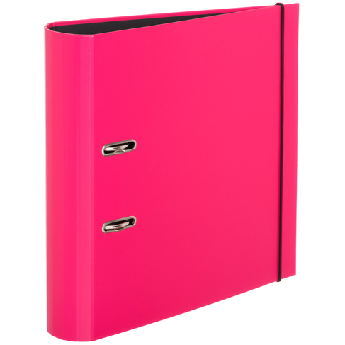 WHSmith Pink Rollbound A4 Lever Arch File