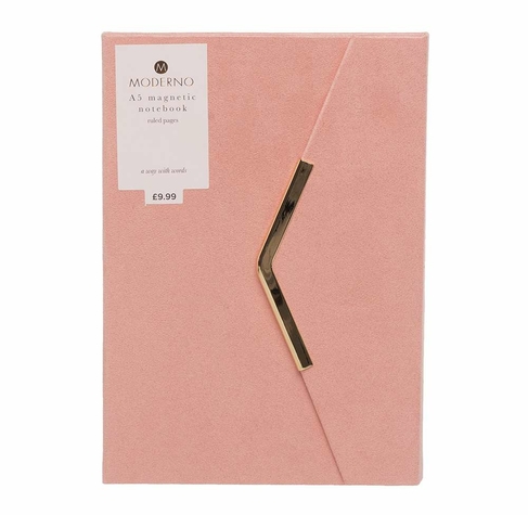 WHSmith Moderno A5 Magnetic Notebook