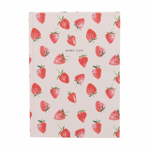 WHSmith Strawberry A5 Notebook