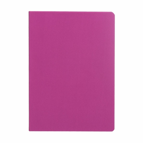 WHSmith Colourful A4 Pink Notebook
