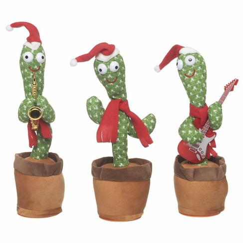 Dancing Christmas Cactus Toy