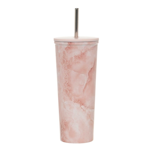 WHSmith Moderno Pink Smoothie Cup