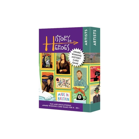 History Heroes Artists Card Game