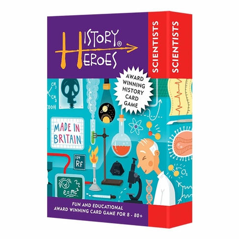 History Heroes Scientists Card Game