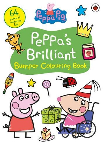 Peppa Pig: Peppa's Brilliant Bumper Colouring Book: (Peppa Pig)