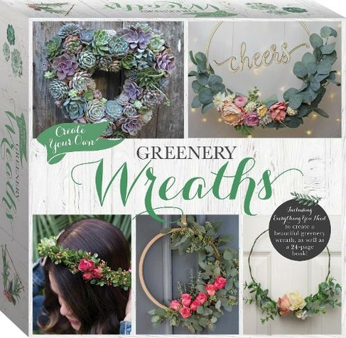 Create Your Own Greenery Wreath Kit Box Set: (Greenery Wreath)