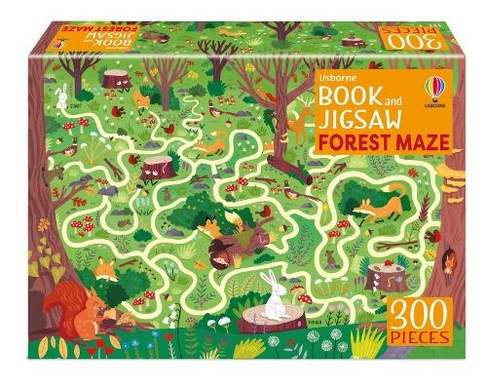 Usborne Book and Jigsaw Forest Maze: (Usborne Book and Jigsaw)